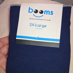 Booms 2X-Large Navy Socks